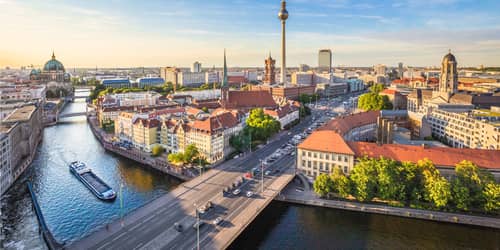 London - Berlin flight ticket